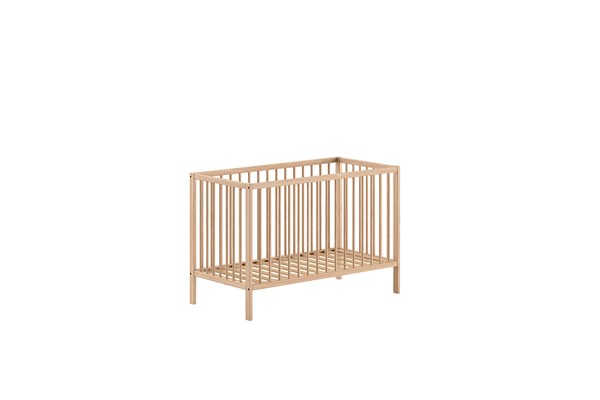 Lit bébé-DINO LIT BÉBÉ 60 x 120 cm NATUREL-Vipack-mailleux-0