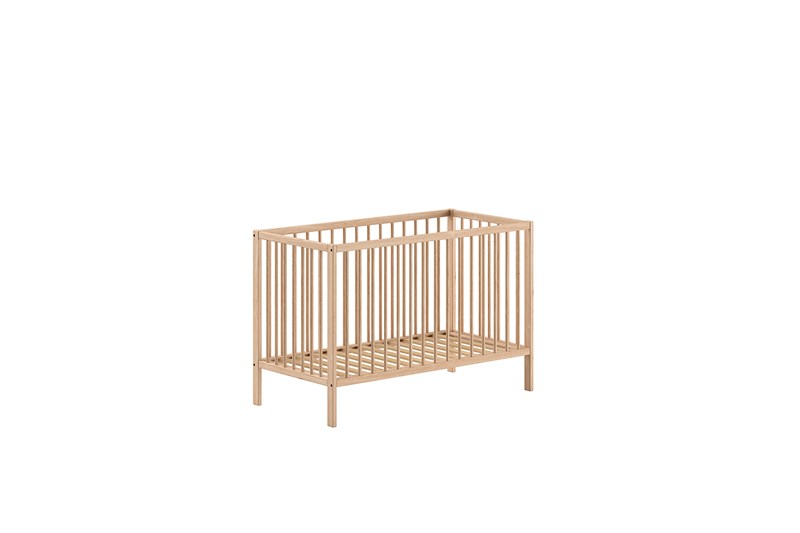 Lit bébé-DINO LIT BÉBÉ 60 x 120 cm NATUREL-Vipack-mailleux-0
