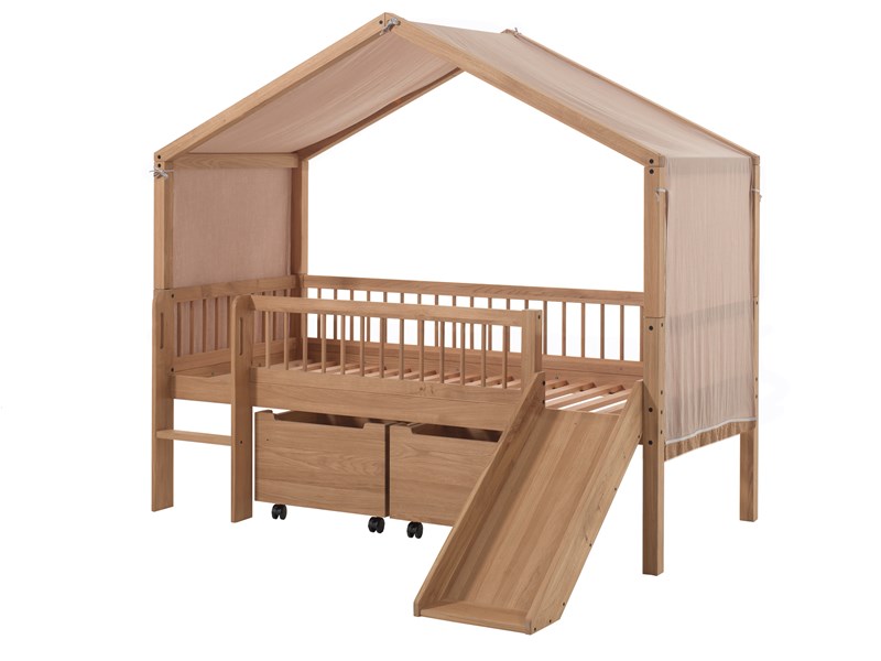 Chambres complètes-Combinaison de chambre d'enfant Forrest Oak chêne-Vipack-mailleux-0