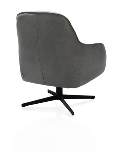 Fauteuils pivotants-Oviedo, fauteuil dossier bas-Xooon-mailleux-3