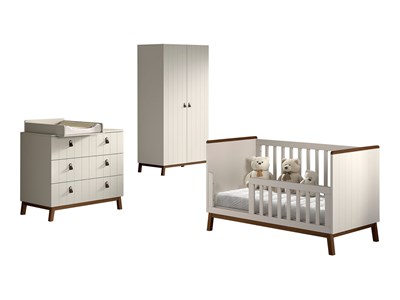 Chambres complètes-Combinaison de chambre d'enfant Sezane 4-clay-Vipack-mailleux-4