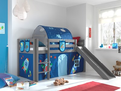 Chambres complètes-Cette PINO-combinaison se compose des éléments suivants  PINO lit avec tobogga-1