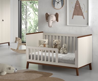 Chambres complètes-Combinaison de chambre d'enfant Sezane 4-clay-Vipack-mailleux-12