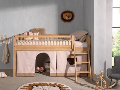 Chambres complètes-Combinaison de chambre d'enfant Forrest Oak chêne-Vipack-mailleux-1