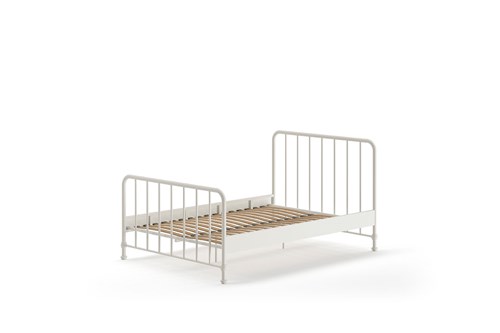 Lit enfant-BRONXX LIT 140 x 200 cm BLANC-Vipack-mailleux-0