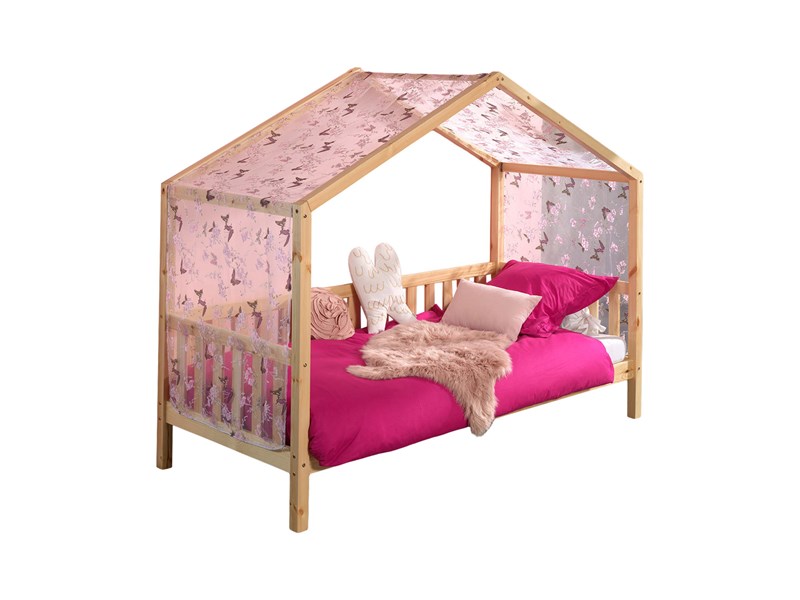 Chambres complètes-Combinaison de chambre d'enfant Dallas bois naturel-Vipack-mailleux-0