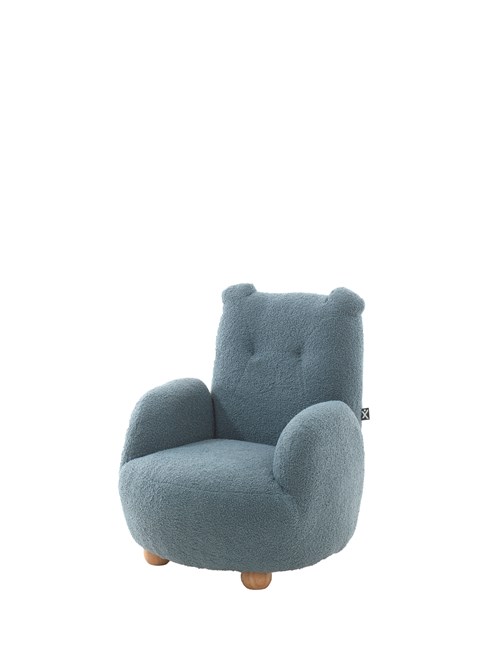 Chaise à bascule-ROCKY SOFA OURS MINI BOUCLÉ DAVIS BLEU-Vipack-mailleux-0