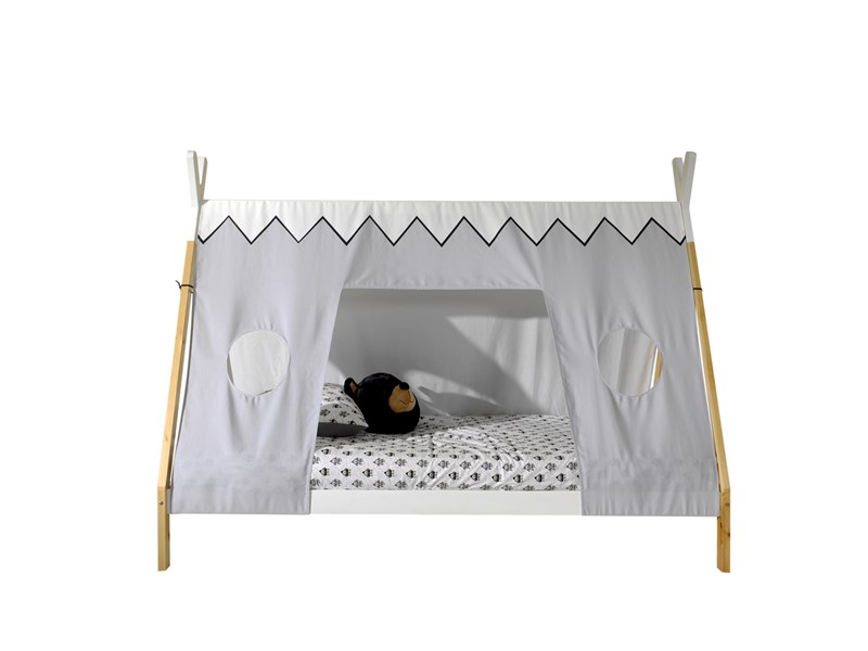 Chambres complètes-Combinaison de chambre d'enfant Tipi,Out Of Collection 2-Vipack-mailleux-0