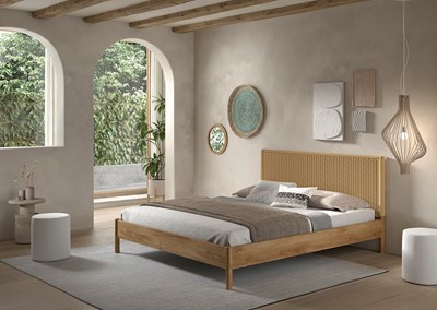 Lit enfant-OLIVE LIT 180 x 200 cm ROPE CHÊNE-Vipack-mailleux-1