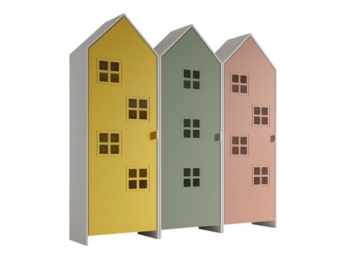 Chambres complètes-Combinaison de chambre d'enfant Casami 8-Vipack-mailleux-0