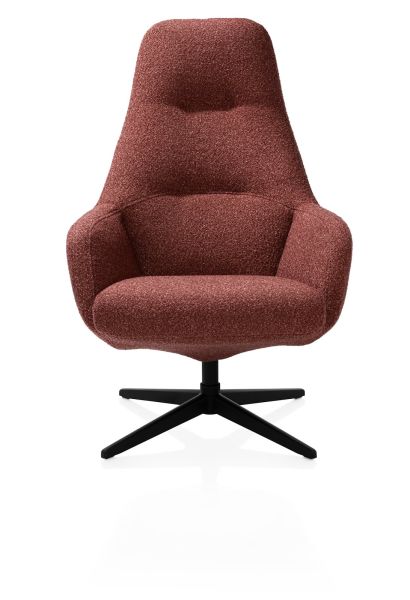 Fauteuils pivotants-Vernon, fauteuil pivotant - dossier haut-Xooon-mailleux-0