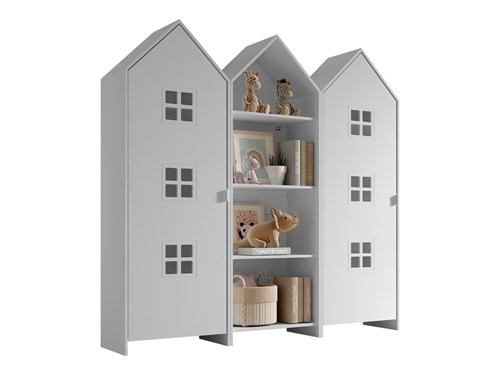 Chambres complètes-Combinaison de chambre d'enfant Casami 1-Vipack-mailleux-0