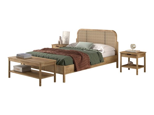 Chambres complètes-Combinaison de chambre d'enfant Olive 3-Vipack-mailleux-0