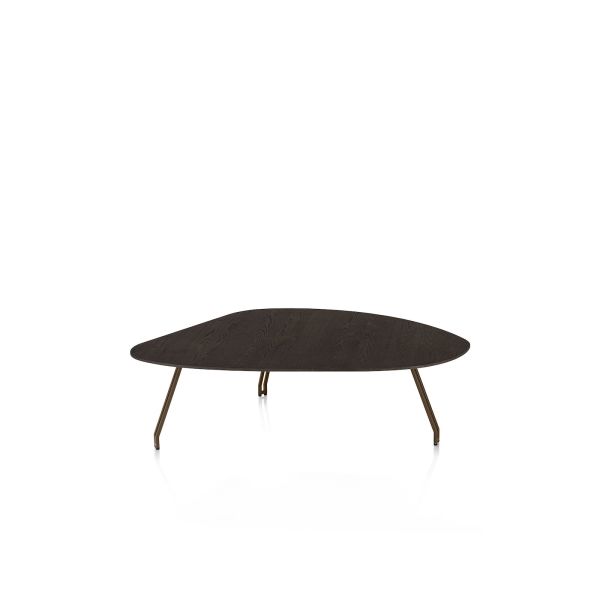Tables de salon-Mogana, Table basse 120 x 75 cm placage de chêne, pieds brun acier-Henders & Haze-0