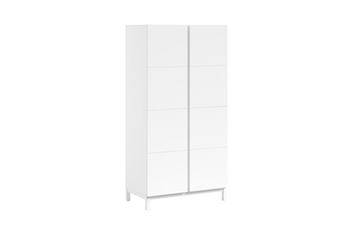 Garde-robe-EVA ARMOIRE 2 PORTES BLANC-Vipack-mailleux-0