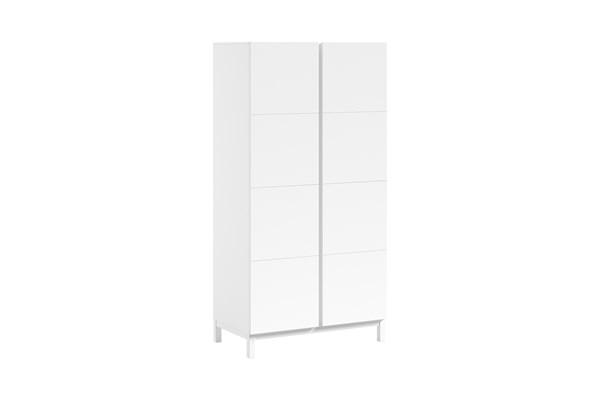 Garde-robe-EVA ARMOIRE 2 PORTES BLANC-Vipack-mailleux-0