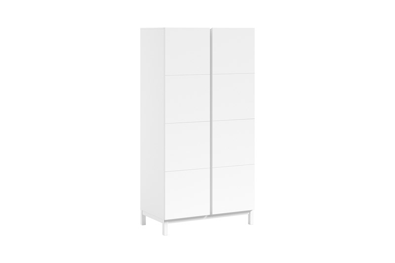 Garde-robe-EVA ARMOIRE 2 PORTES BLANC-Vipack-mailleux-0