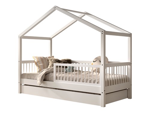 Chambres complètes-Combinaison de chambre d'enfant Forrest Beech hêtre laqué blanc-Vipack-mailleu-0