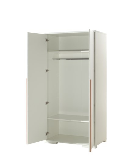 Garde-robe-LONDON ARMOIRE 2 PORTES BLANC-Vipack-mailleux-3