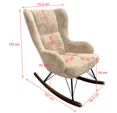 Chaise à bascule-ROCKY CHAISE À BASCULE MAXI CORTO BEIGENOIX-Vipack-mailleux-1