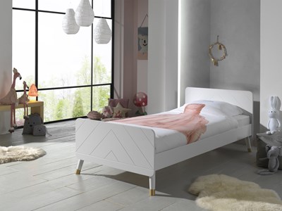 Lit enfant-BILLY LIT 90 x 200 cm SATIN WHITE-Vipack-mailleux-1