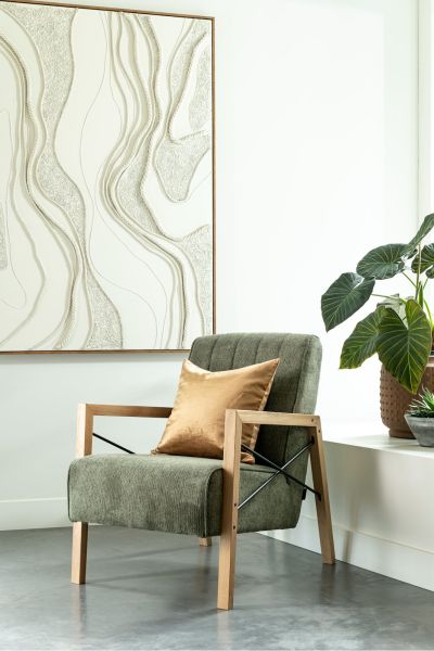 Fauteuils cuir-Northon, fauteuil avec accoudoir en bois vintage clay  white  black-Henders & Haze-24