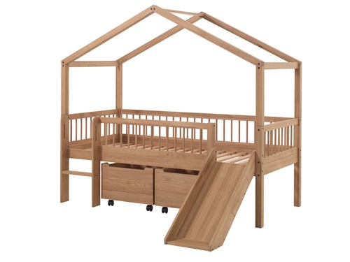 Chambres complètes-Combinaison de chambre d'enfant Forrest Oak chêne-Vipack-mailleux-0