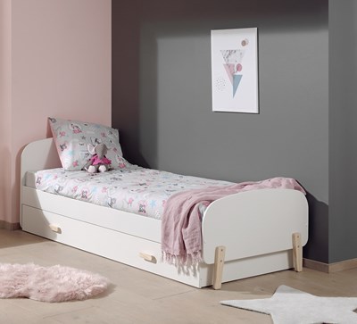 Chambres complètes-Combinaison de chambre d'enfant Kiddy 1-blanc-Vipack-mailleux-1