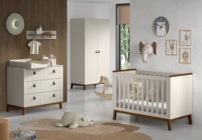 Chambres complètes-Combinaison de chambre d'enfant Sezane 4-clay-Vipack-mailleux-1