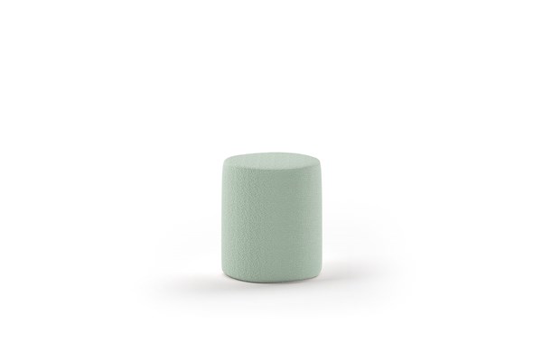 Chevet-MOON POUF BOUCLÉ VERT-Vipack-mailleux-0
