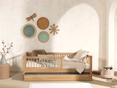 Chambres complètes-Combinaison de chambre d'enfant Forrest Oak chêne-Vipack-mailleux-1