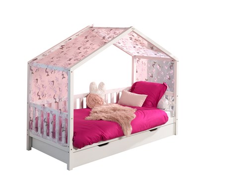 Chambres complètes-Combinaison de chambre d'enfant Dallas blanc-Vipack-mailleux-0