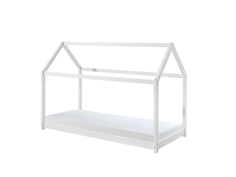 Chambres complètes-Combinaison de chambre d'enfant Cabane,Out Of Collection blanc-Vipack-mailleux-0