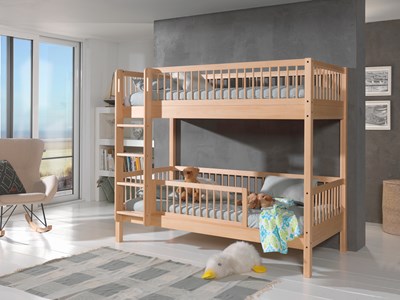 Chambres complètes-Combinaison de chambre d'enfant Forrest Beech hêtre nature-Vipack-mailleux-1