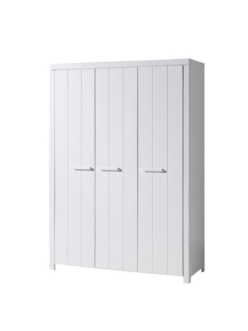 Garde-robe-ERIK ARMOIRE 3 PORTES BLANC-Vipack-mailleux-0