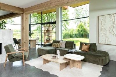 Fauteuils cuir-Northon, fauteuil avec accoudoir en bois vintage clay  white  black-Henders & Haze-30