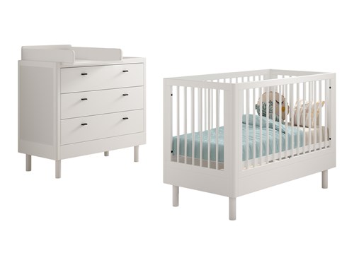 Chambres complètes-Combinaison de chambre d'enfant Forrest Beech 4-chêne-Vipack-mailleux-0