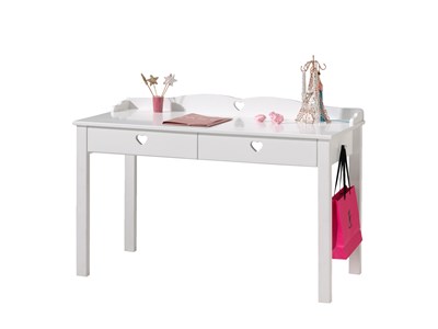 Chambres complètes-Combinaison de chambre d'enfant Amori 9-blanc-Vipack-mailleux-8