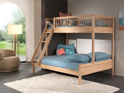 Chambres complètes-Combinaison de chambre d'enfant Forrest Oak chêne-Vipack-mailleux-5