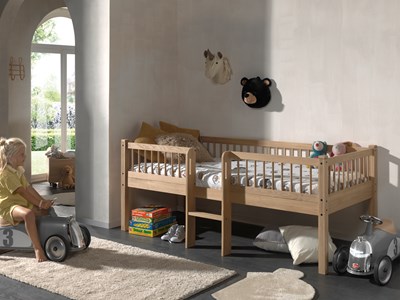 Chambres complètes-Combinaison de chambre d'enfant Forrest Oak chêne-Vipack-mailleux-7