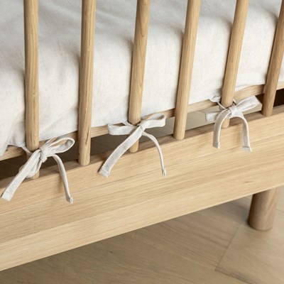 Lit bébé-FORREST LIT BÉBÉJUNIOR 70 x 140 cm CHÊNE-Vipack-mailleux-11