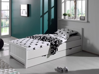 Chambres complètes-Combinaison de chambre d'enfant Erik 1-blanc de la collection erik-Vipack-mail-1
