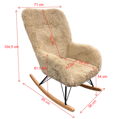 Chaise à bascule-ROCKY CHAISE À BASCULE MAXI MIKA BEIGE-Vipack-mailleux-1