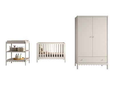Chambres complètes-Combinaison de chambre d'enfant Swingo 4-clay-Vipack-mailleux-3