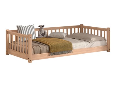 Lit enfant-SEDAL IT CAPITAINE 90 x 200 cm HÊTRE NATUREL-Vipack-mailleux-3