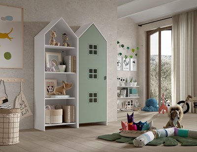 Chambres complètes-Combinaison de chambre d'enfant Casami 0-Vipack-mailleux-1