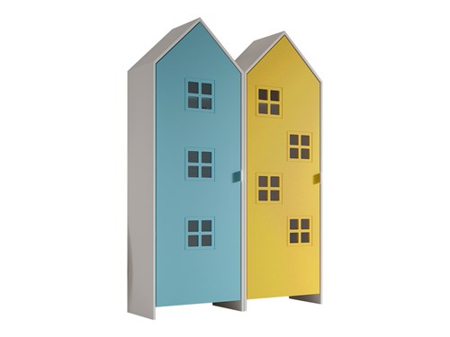 Chambres complètes-Combinaison de chambre d'enfant Casami 3-Vipack-mailleux-0