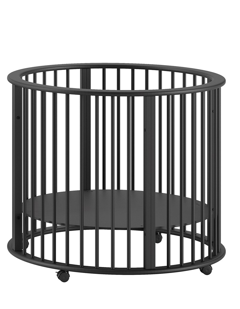 Parc bébé-DINO PARC BÉBÉ Ø 90 cm NOIR-Vipack-mailleux-0