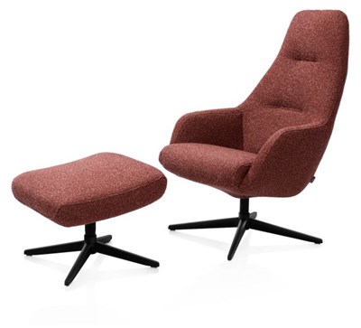 Fauteuils pivotants-Vernon, pouf-Xooon-mailleux-6