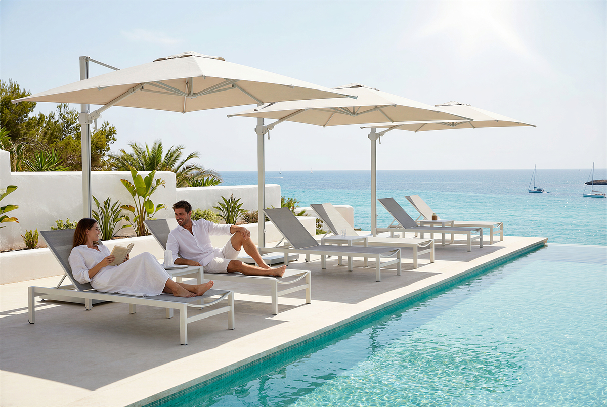 Solux, Sylt, Aspen - sunshade with sun loungers - alu dune v1 - LFAI_large